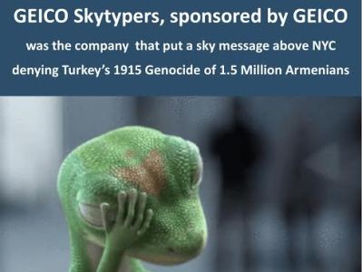 GEICO Skytypers issue apology for Armenian Genocide denial skywriting