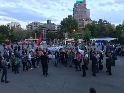 «Հայազն» կուսակցության երթն ավարտվեց (ֆոտո)