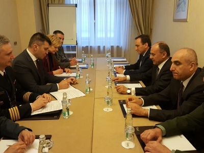 Armenian Defense Minister briefs his Serbian counterpart on Azerbaijani aggression results