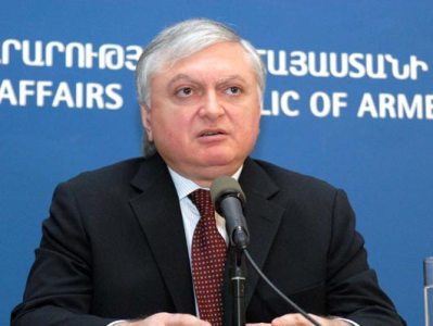 ԱԳ նախարար. ՀՀ եւ ԼՂՀ ռազմական փոխօգնության պայմանագիրը մշակման փուլում է