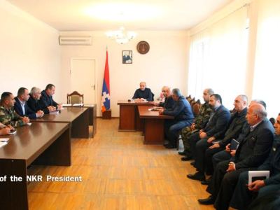 Արցախի նախագահը խորհրդակցություն է անցկացրել Հադրութում