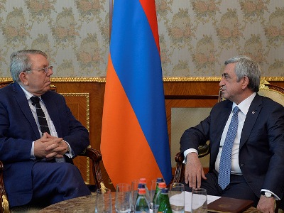 Սերժ Սարգսյանն ընդունել է ԵԽԽՎ մոնիտորինգի հանձնաժողովի Հայաստանի մասով համազեկուցողներին (ֆոտո)