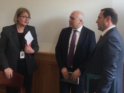 Դավիթ Տոնոյանը Գերմանիայում ներկայացրել է շփման գծի իրավիճակը (ֆոտո)
