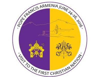 Հաստատվել են Հռոմի Պապի Հայաստան այցի կարգախոսը եւ տարբերանշանը (Ֆոտո)