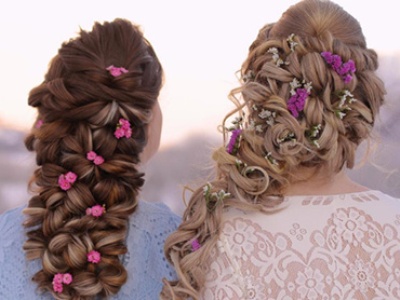 Two Norwegian sisters become famous for their virtuous plaiting