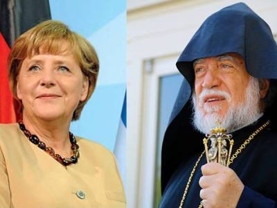 Catholicos Aram I sends letter to Chancellor Merkel: This is brave step of historical significance