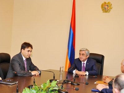 Արմեն Գեւորգյանը կայացած գործիչ է. Սերժ Սարգսյանը ներկայացրել է ԱԱԽ նոր քարտուղարին