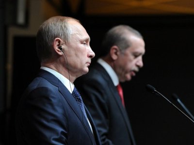 Эрдоган направил письмо Путину