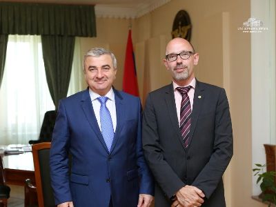 Բելգիացի խորհրդարանական Պիտ դե Բրույնիին հետաքրքրել է Արցախի խորհրդարանի կառուցվածքը (ֆոտո)