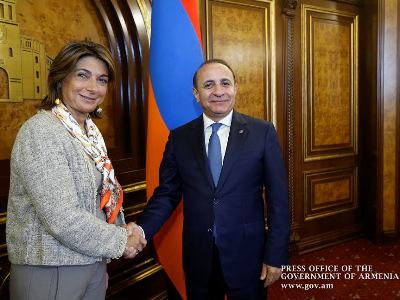 Վարչապետն ընդունել է Ֆրանսիայի Բուշ-դյու-Ռոն դեպարտամենտի խորհրդի նախագահին