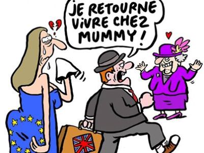 Charlie Hebdo ամսագիրը Brexit-ի վերաբերյալ ծաղրանկար է հրապարակել