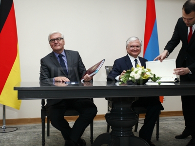 Հայաստանի եւ Գերմանիայի միջեւ կրկնակի հարկումը բացառելու մասին համաձայնագիր է ստորագրվել