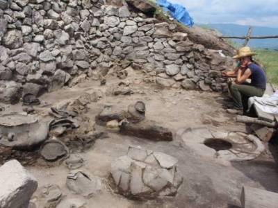 Archaeologists discover settlement in Chobaret village, Georgia