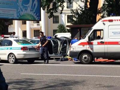 Three policemen and one civilian are killed in Almaty shootout