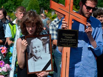 В Минске похоронили Павла Шеремета