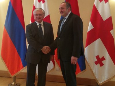 Armenian FM and Georgian President discuss cooperation