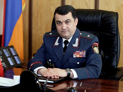 Chief of Yerevan Police relieved of his duties