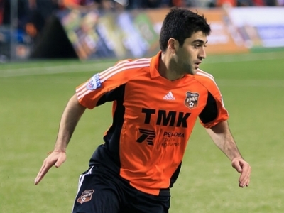 Edgar Manucharyan trains in Netherlands