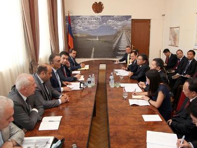 Չինական կողմը հետաքրքրված է հայ-իրանական երկաթգծի կառուցմամբ. ՉԺՀ առեւտրի փոխնախարար