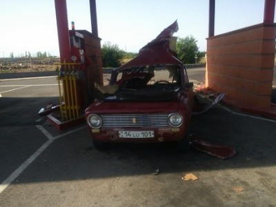 Armenia natural gas station explosion victim’s leg is amputated
