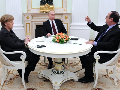 Trilateral talks between Putin, Hollande and Merkel not to be held