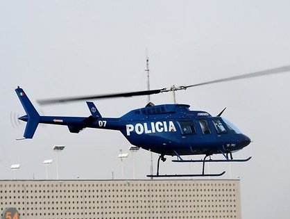 Criminals shot down police helicopter in Mexico