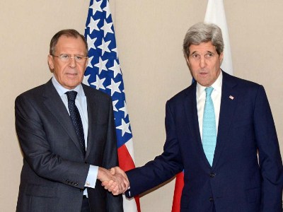 Lavrov-Kerry talks start in Geneva