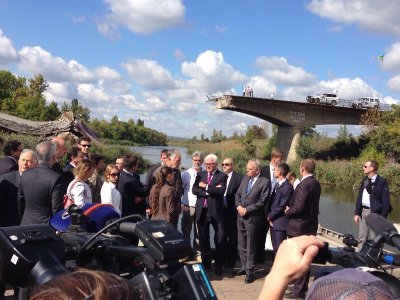 Germany and France FMs visit