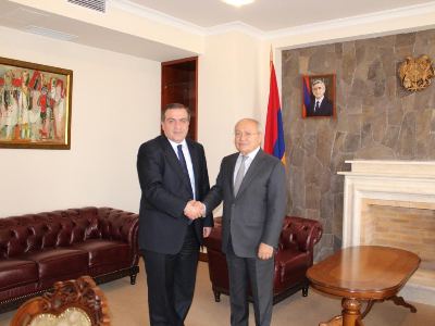 Աղվան Հովսեփյանը Վրաստանի դեսպանի հետ քննարկել է 2 երկրների քննչական մարմինների համագործակցության հարցը