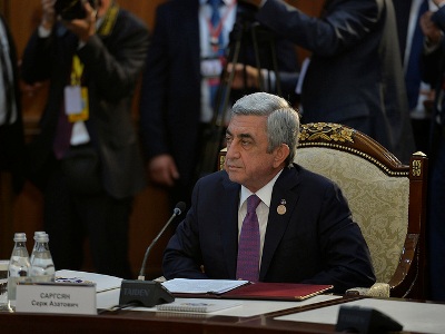 Սերժ Սարգսյանը Բիշկեկում մասնակցում է ԱՊՀ մասնակից պետությունների ղեկավարների խորհրդի նիստին (ֆոտո)