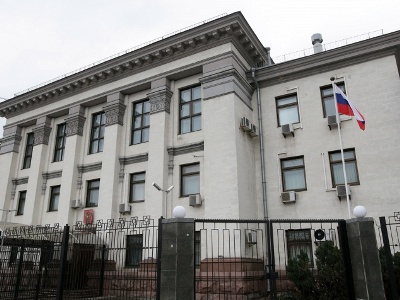Russian Embassy in Kiev sent note of protest to Ukrainian MFA over attack