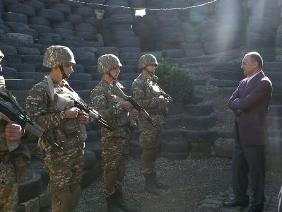 Պաշտպանության նախարարը եղել է հյուսիսարեւելյան սահմանագոտում տեղակայված զորամասերում