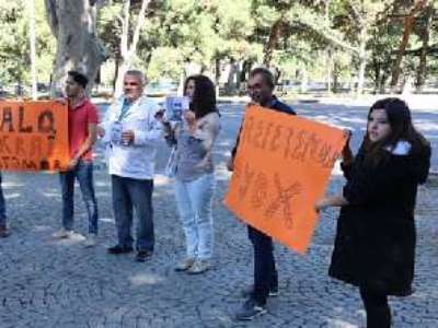 Վրաստանի ադրբեջանցիները բողոքում են ընդդեմ սահմանադրական հանրաքվեի