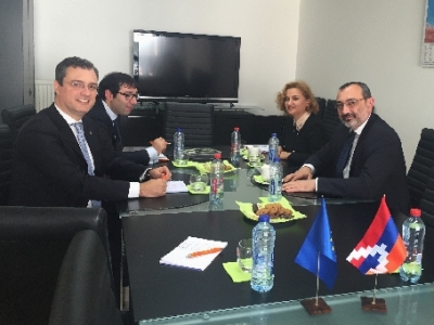 ԼՂՀ ԱԳ նախարարը «Հայաստանի եվրոպացի բարեկամների» հետ քննարկել է համագործակցության հարցերը