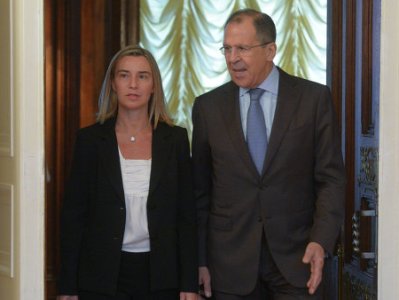 Lavrov has telephone conversation on Syria with Mogerini