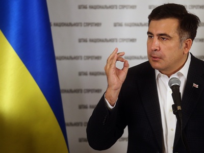 Mikheil Saakashvili sure he will be met with applause in Georgia
