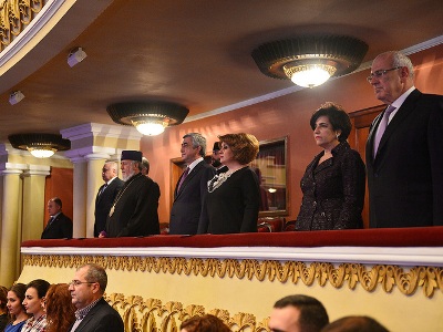 Armenia President attends event dedicated to 110th anniversary of AGBU