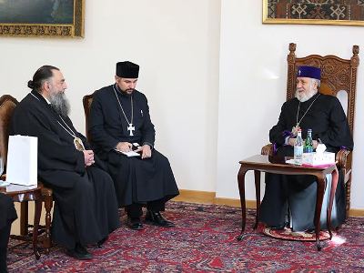 Գարեգին Բ-ն ընդունել է Ախալքալաքի եւ Կումուրդոյի միտրոպոլիտին