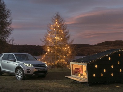 Land Rover-ը Սանտա կլաուսի համար տնակ է պատրաստել