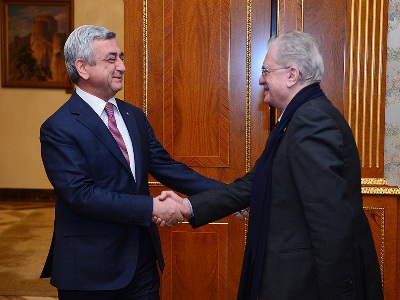 Հայաստանում հպարտանում են, որ Էրմիտաժը ղեկավարում են ՀՀ-ի հետ սերտորեն կապված մարդիկ. Սերժ Սարգսյան (ֆոտո)
