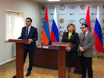 Armenia, Russia ombudspersons sign memorandum of cooperation