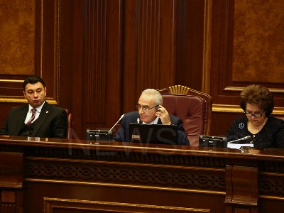 Armenia Parliament holds special session