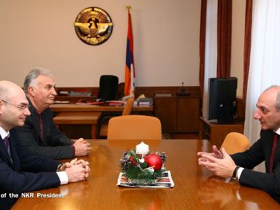 Президент НКР обсудил с гендиректором компании «Гранд Холдинг» вопросы развития табаководства