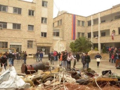 Հալեպում գրեթե հինգ տարի անց վերաբացվել է Կարեն Եփփե ճեմարանը (ֆոտո)