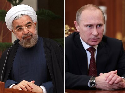 Путин и Роухани обсудили мирный процесс по Сирии