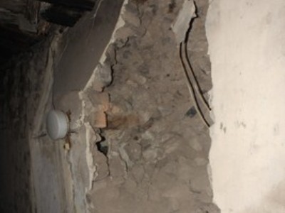 Փլուզում Ռուսթավելի փողոցում (ֆոտո)