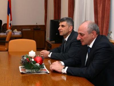 Արցախի նախագահականում ընդունել են ՀՅԴ ղեկավարներին