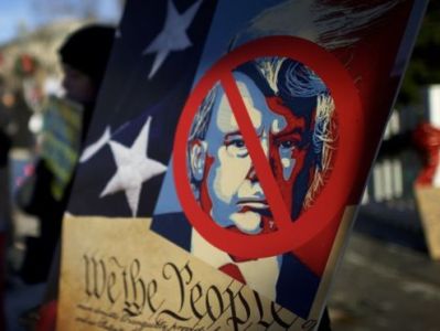 Thousands of protesters intend to disrupt Trump inauguration