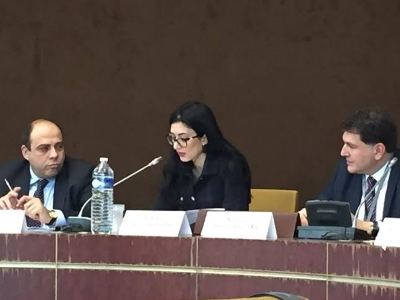 Armenia justice minister in Strasbourg, presents country’s democratic reforms
