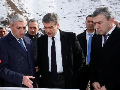 Վարչապետը ծանոթացել է Վանաձոր-Ալավերդի-Վրաստանի սահման ճանապարհի վերակառուցման ընթացքին